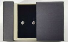 Round Oxidised 925 Sterling Silver Stud Earrings in Gift Box Valentines Day Gift