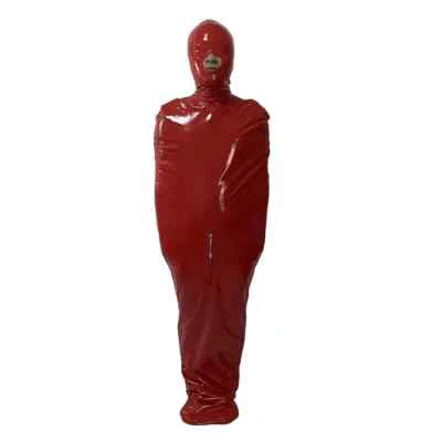 21ST CENTURY Erwachsene Latex Bondage Tasche Erwachsene PVC Schlafsack Fetisch Gummianzug