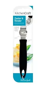 KitchenCraft Zester & Rinder - Canele Cutter - Brandneu - Kostenlose P&P - Bild 1 von 8