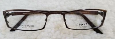  KONISHI FLEX-TITANIUM KF 8522  Eyeglasses  Memory Titanium NEW - Image 1 of 3