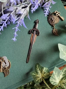 Metal Gladiator Bookmark (Gun Metal) - Picture 1 of 2