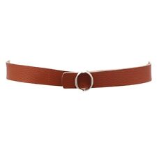 7048AL cintura donna ORCIANI DOUBLE FACE woman leather belt brown/beige