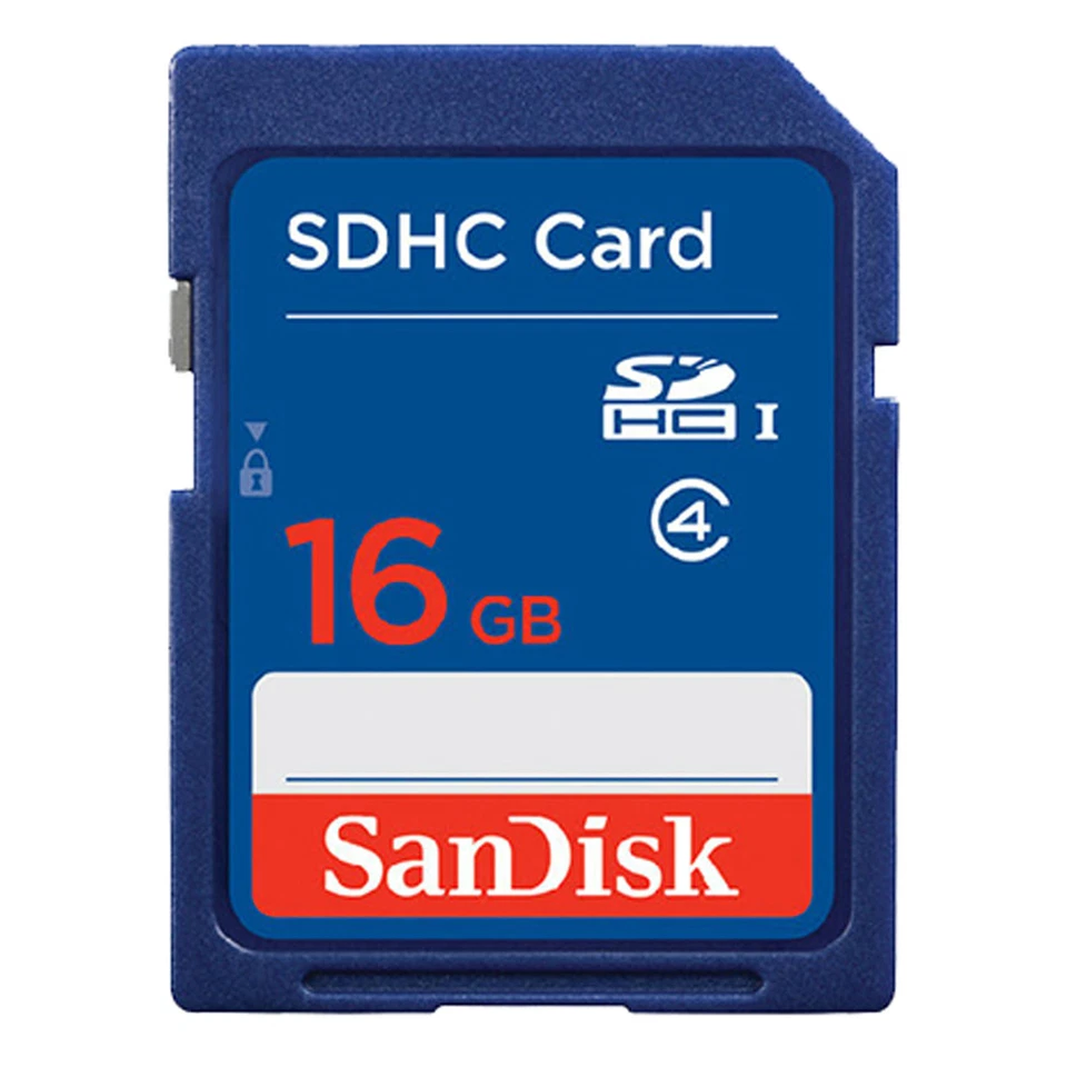 SanDisk C4 16GB U1 Ultra Memory SD SDHC Card w/ Card Reader - Image 1 of 1