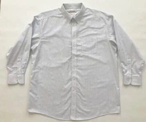 Gold Label Roundtree & York Men's Shirt Non-Iron EZ Wash 100% Cotton Oxford - Picture 1 of 12