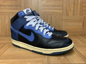 RARE🔥 Nike Dunk High North Black Varsity Blue Flint Grey Sz 10.5 317982-041 Men - Picture 1 of 12