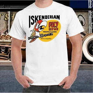 T-SHIRT WITH ISKENDERIAN SPEED SHOP T SHIRT CLOTHING 100% COTTON VINTAGE STYLE - Bild 1 von 8