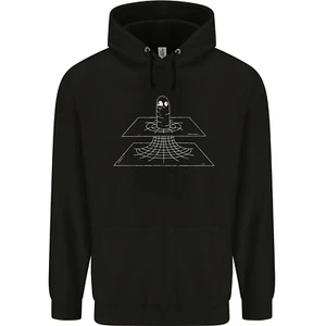 Wormhole Funny Space Worm SCI-FI Cosmos Childrens Kids Hoodie - Picture 1 of 3