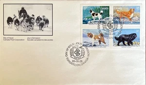 1988 FDC Canada - Canadian Native Dogs - Picture 1 of 2