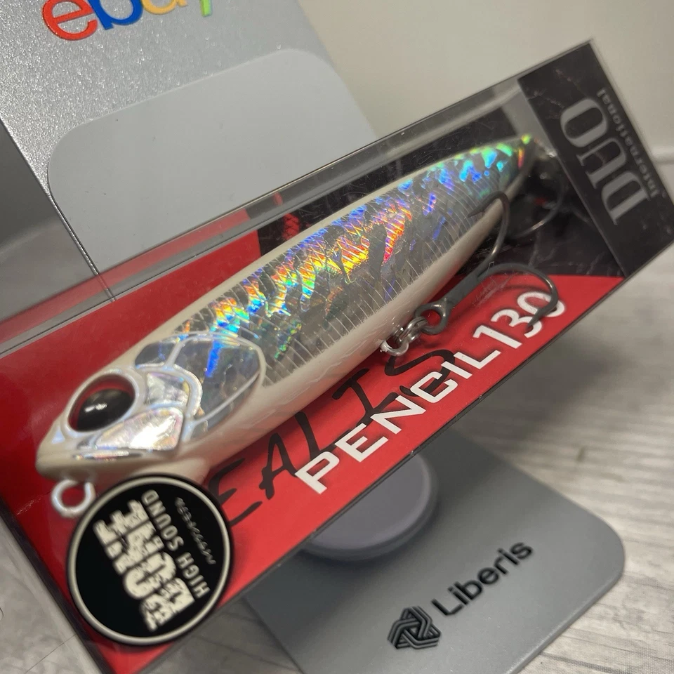 Lápiz Duo Realis 130 Bone Topwater señuelo flotante Bj00091 color blanco marfil Foto 1 de 4