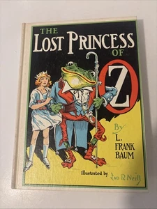 1956 THE LOST PRINCESS OF OZ WHITE EDITION HARDCOVER BOOK WIZARD OF OZ REILLYLEE - Picture 1 of 6