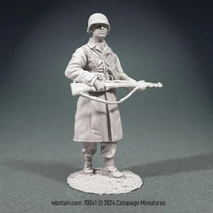 William Britains 70041 Segunda Guerra Mundial Infantería de EE. UU. en Impermeable Caminar 1943-45 Kit de Resina - Imagen 1 de 3
