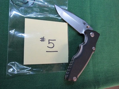 Cuchillo obstaculizador #5 3" bloqueo de revestimiento NEGRO nuevo – sin caja se vende según la imagen Foto 1 de 4