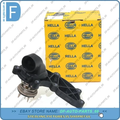 06E121111AL Termostato refrigerante motor HELLA para VW Audi S4 S5 A6 Q7 A7 3.0 TFSI Foto 1 de 4