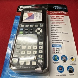 Texas Instruments TI-84 PLUS CE Python Graphing Calculator Open Box - Picture 1 of 5