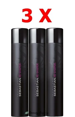 Sebastian 3 PACK Re-Shaper Strong Hold Hair Spray 10.6 oz PACK of 3 - Image 1 of 2