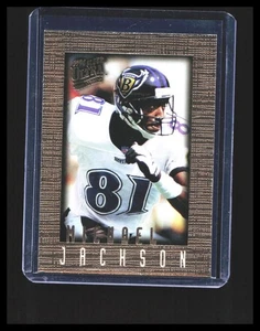 1996 Michael Jackson -Fleer Ultra Sensations Gold Frame #7 Baltimore Ravens - Picture 1 of 3