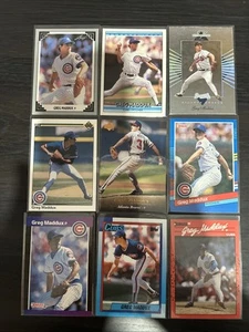 Greg Maddux - (lotto di 9) - Chicago Cubs/Atlanta Braves - Foto 1 di 19