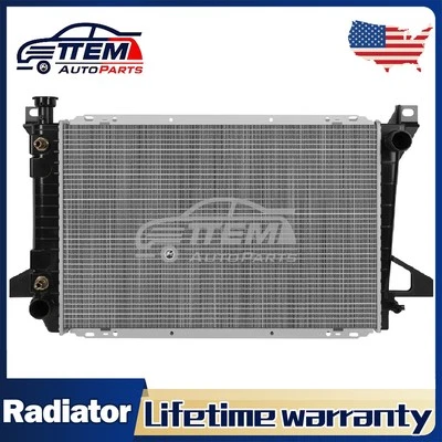 1453 Radiator Fit 1985-1996 97 Ford F-150 F-250 Bronco 1989-1997 F-350 5.0L 5.8L - Изображение 1 из 4