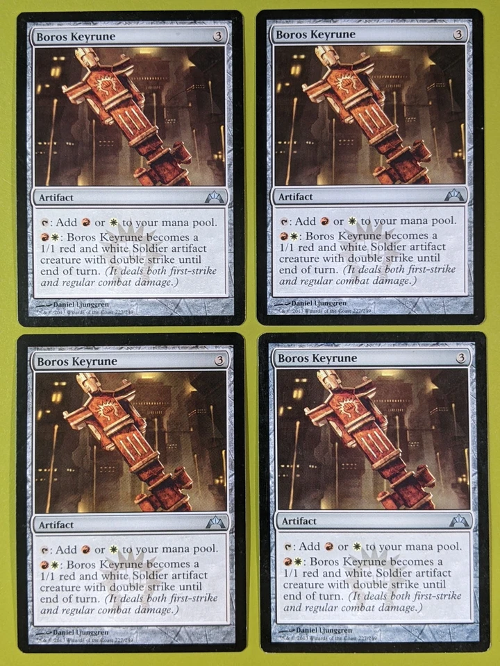 Boros Keyrune x4 Gatecrash 4x Playset Magic the Gathering MTG  - Image 1 of 1