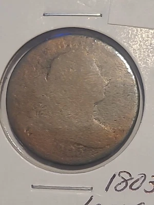 1803 Draped Bust Large Cent  - Image 1 of 3