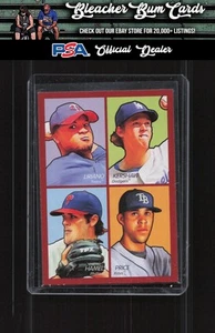 2009 Upper Deck Goudey 35-77 Liriano /Kershaw /Price /Hamels 4-in-1 - Picture 1 of 2