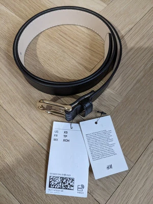 Cinturón negro para mujer H&M nuevo Foto 1 de 2