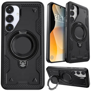 Funda magnética con soporte de anillo ultra para Samsung Galaxy S23 FE S23+ S23 - Imagen 1 de 16
