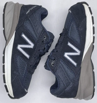 New Balance 990v5 Toddler Navy IC990NV5 Size 7 M NWOB 990 Suede Running Classic - Image 1 of 4
