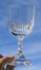 Bayel - Cut Crystal Wine Glass. Signed Top. 14.4 cm - diamond drinking. 7.1 cm