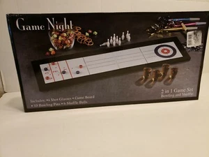 Game Night Drinking Game Bowling and Shuffle Board. @R - Picture 1 of 2