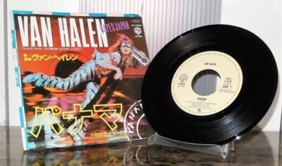 VAN HALEN panama b/w drop dead legs 1984 JAPANESE 7” VINYL SINGLE eddie edward - Image 1 of 4