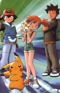 Sarah Natochenny Pokemon 11x17 Signed Photo Poster JSA Certified Autograph - Picture 1 of 2