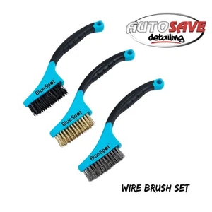 BlueSpot - 3 PCE Wire Brush Set - Picture 1 of 1