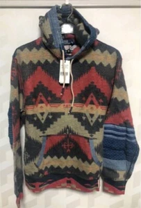 Neuer Ralph Lauren Native Parka, Gr. M, Indigo Patchwork Design - Bild 1 von 10