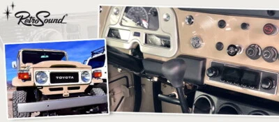 für Toyota FJ40 1960 - 1984 Oldtimer Auto Radio DAB+ UKW FM Bluetooth AUX-in - Bild 1 von 4