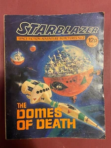 Starblazer Comic Space Fiction Adventure #2 1979 The Domes Of Death 856f - Imagen 1 de 2