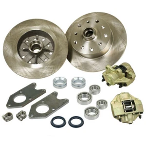 Empi 22-2990 Vw Bug King Pin Front Disc Brake Kit, 5 Lug Porsche/Chevy Pattern - Picture 1 of 6