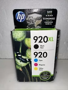 HP 920XL High-Yield and 920 Multicolor Ink Cartridges August Aug 2021 - Picture 1 of 2