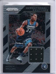 Andrew Wiggins 2018-19 Panini Prizm - Sensational Swatches #5 (MEM) - Picture 1 of 2