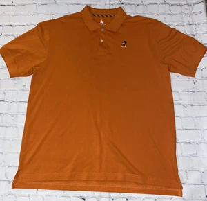Disney Parks bestickt Mickey Mouse Logo orange Herren Large Golf Polo Shirt - Bild 1 von 10