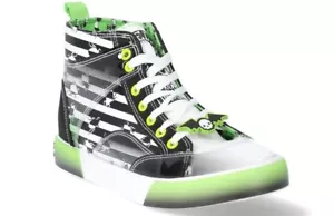 Beetlejuice Glow-In-The Dark Shoes Women’s High Top Sneakers Size 11 (NWOT) - Picture 1 of 5