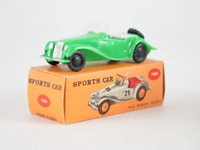 AUTO SPORT HONG KONG N°7989 MG Midget Sport #1 Nuova Rara Copia Dinky 1/43 - Immagine 1 di 4