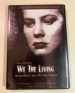Ayn Rand's We the Living DVD, 2-Disc-Set, 1942 Italian Romantic War Drama, Bonus - Picture 1 of 4