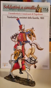 DEL PRADO SOLDATINI NAPOLEONICI A CAVALLO con RIVISTA! nn. 116-117-119-120 - Foto 1 di 4