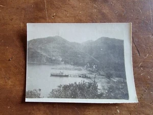 Foto instantánea vintage de 1910 de Avalon Bay-Santa Catalina Island California - Imagen 1 de 2