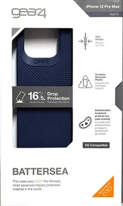 Gear4 Battersea Case - iPhone 12 Pro Max - Navy - Picture 1 of 5