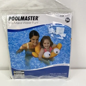 Poolmaster Finley Fish Ring Tube 28 Inch Model 81258 Factory Sealed Ages 3+ NIP - Picture 1 of 6
