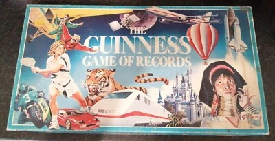 THE GUINNESS GAME OF RECORDS BOARD GAME COMPLETE BY THE GAMES TEAM 1980'S - Image 1 of 4