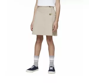 French Toast Youth 2-pack Skort | Color: Khaki | Size: S(6/6X) - Picture 1 of 4