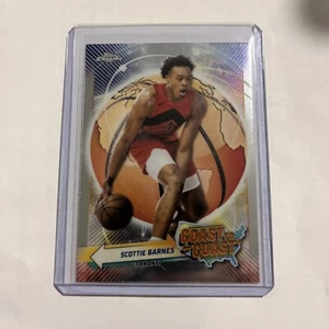 2023-24 Topps Chrome Basketball Scottie Barnes #CC-27 Coast To Coast Raptors - Picture 1 of 3